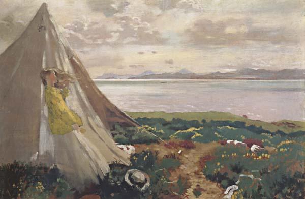 Sir William Orpen A Breezy Day,Howth